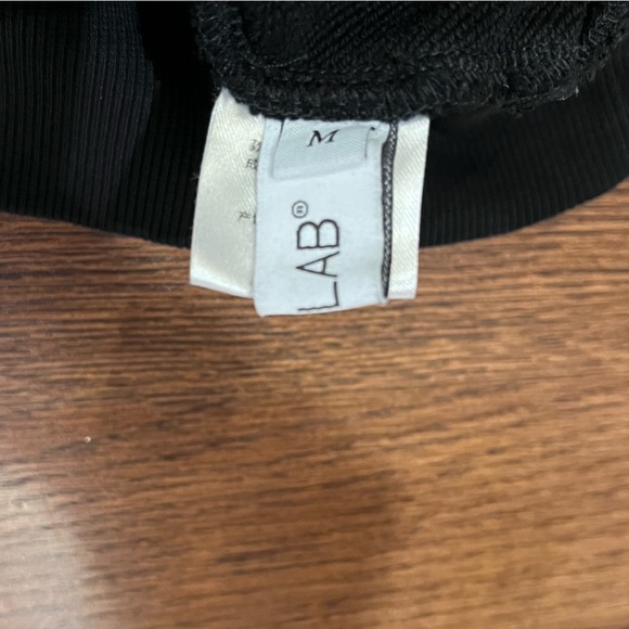 vintage black hoodie streetwear basic minimalist fall winter - Picture 5 of 7